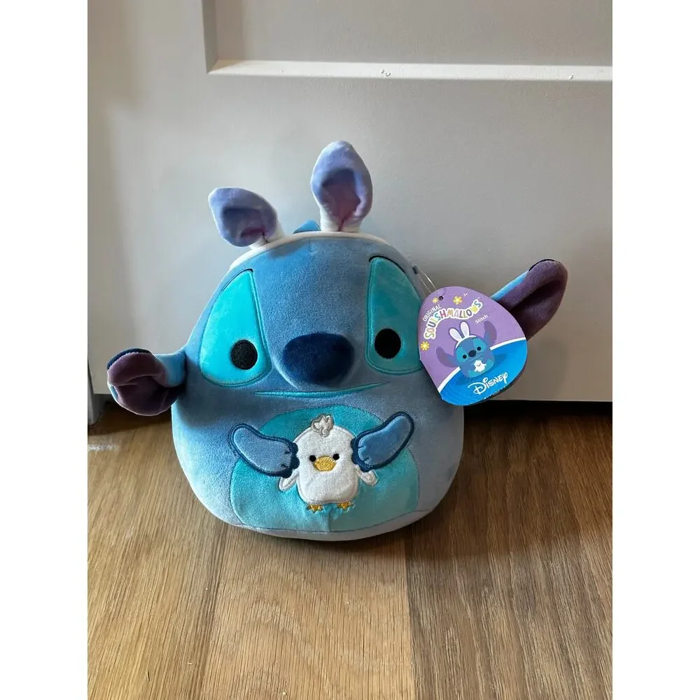 Squishmallow Plush Disney Stitch with Bunny Ears 8